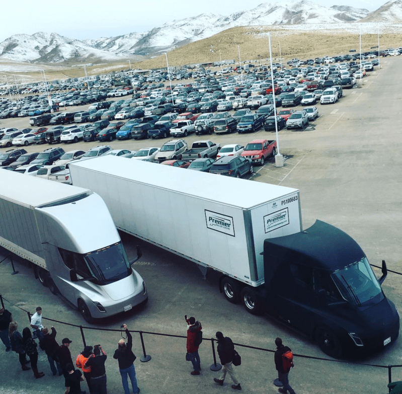 Tesla semi truck