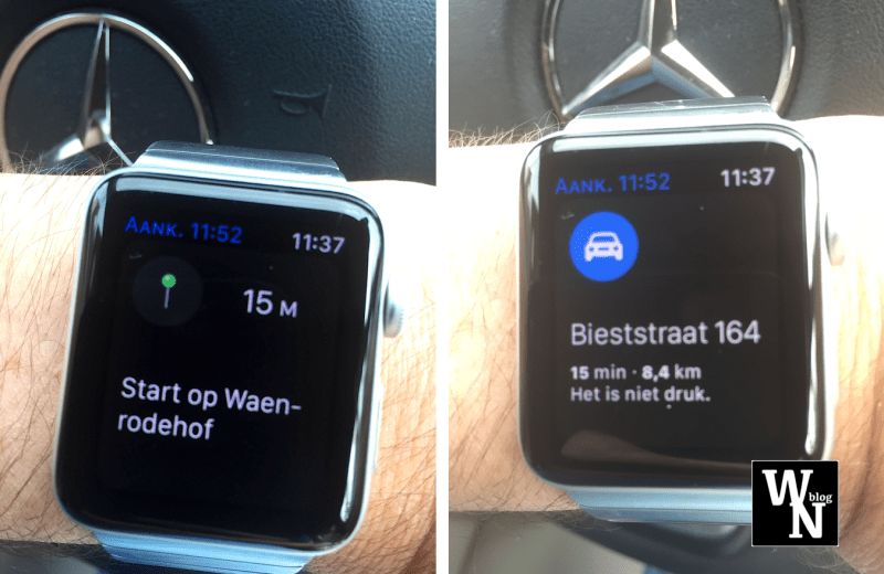AppleWatch with Maps (WhatsNext)