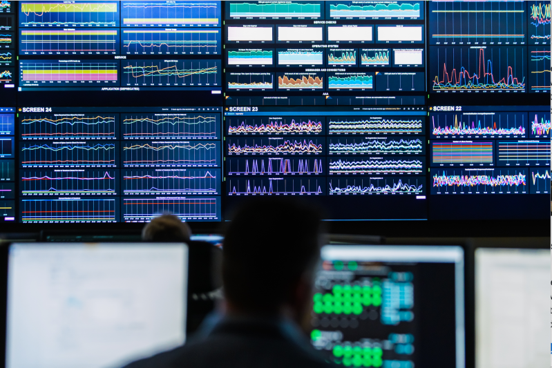 BlackBerry Network Operations Center in Waterloo, Canada.