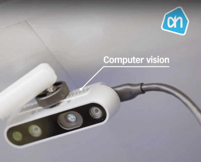 Albert Heijn kassaloos Camera's en sensoren 1