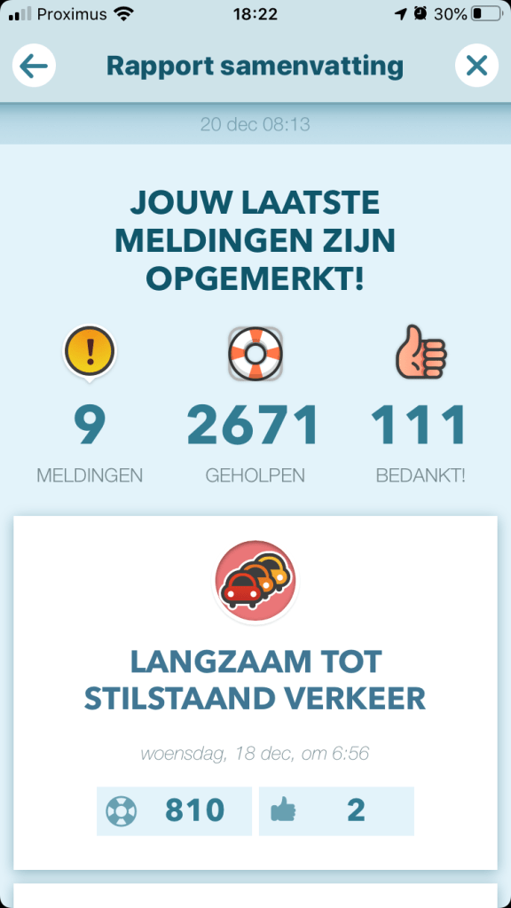 Waze helpen